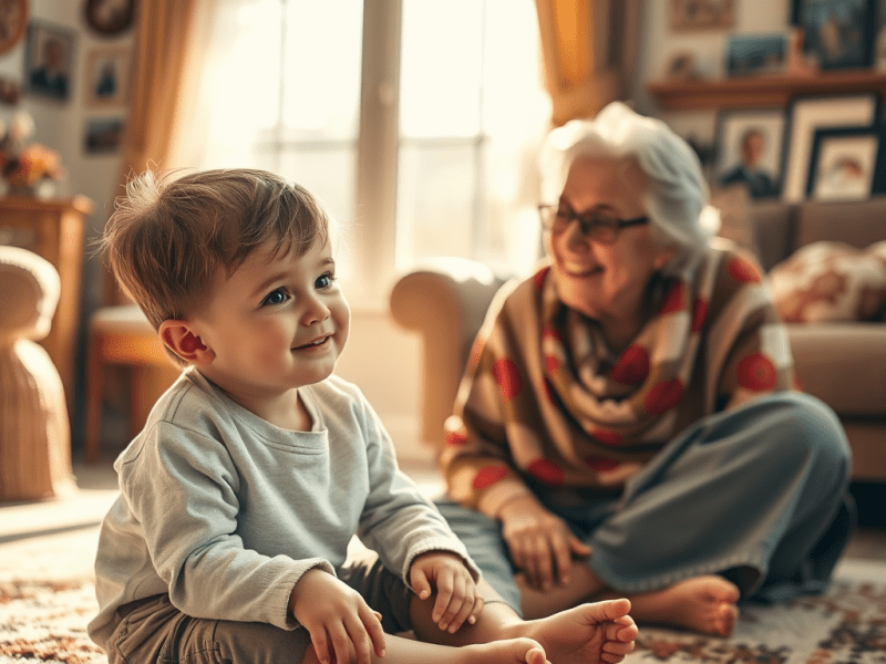 The Joy of Living in the Realm of Childhood with Grandma Where Nobody Dies
